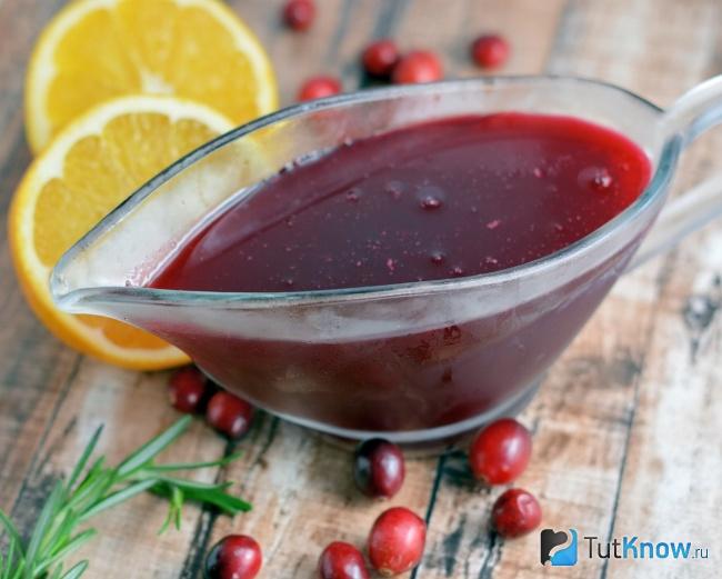 Сироп из клюквы на зиму