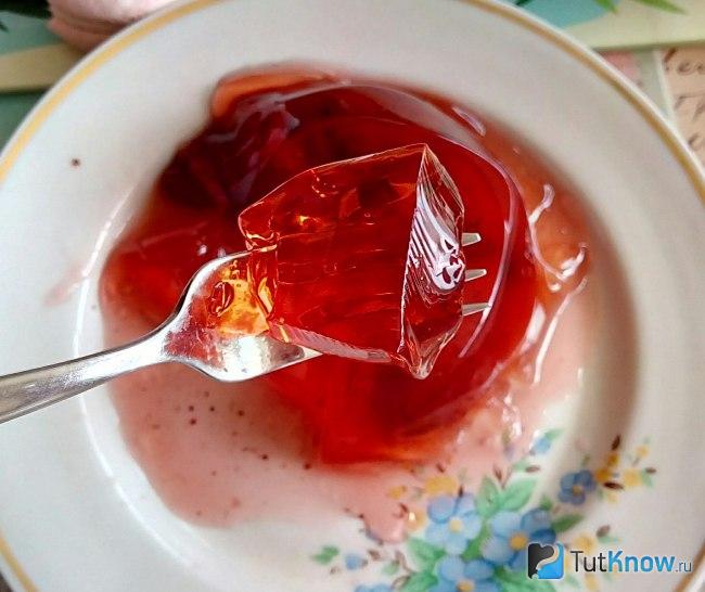 Желе из клюквы на зиму