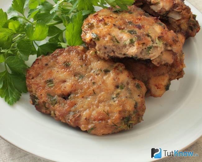 Котлеты из куриной печени