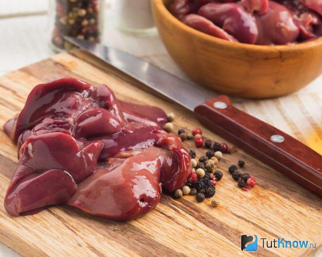 Приготовление куриной печени