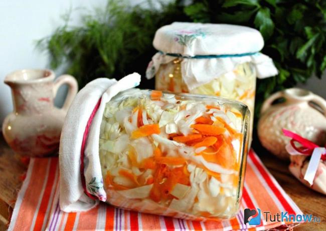 Капуста на зиму