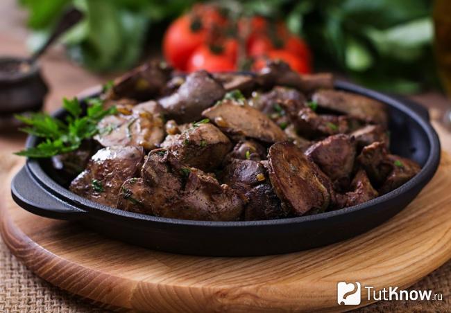 Куриная печень