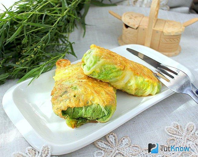 Голубцы из пекинской капусты