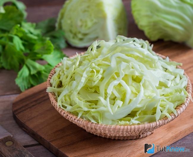 Приготовление блюд из капусты
