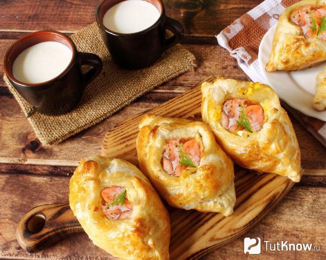 Ленивые расстегаи с мясом