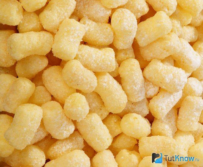 Сладкие кукурузные палочки вредны для фигуры