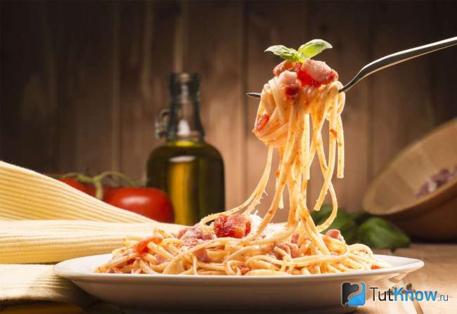 Вкусная итальянская паста