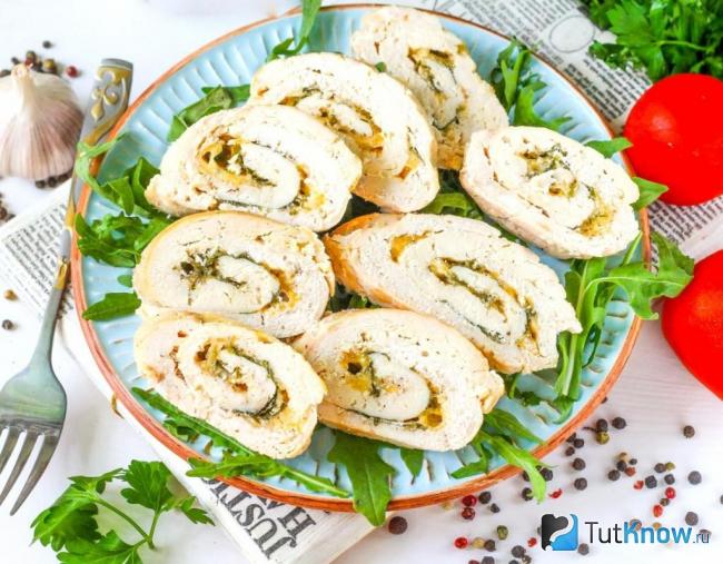 Куриные рулеты