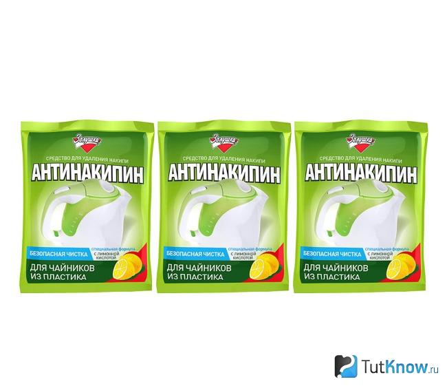 Антинакипин для очистки чайника
