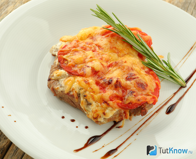 Мясо по-французски на второе