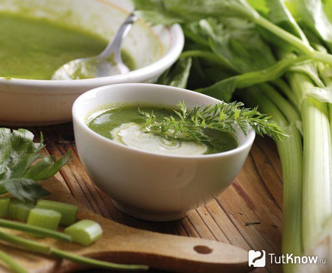 Сельдерей как запрещенный продукт на ночь