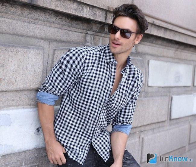 Рубашка casual как модная мужская одежда 2021