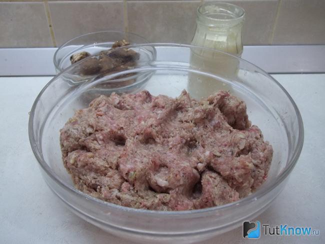 Фарш вымешан