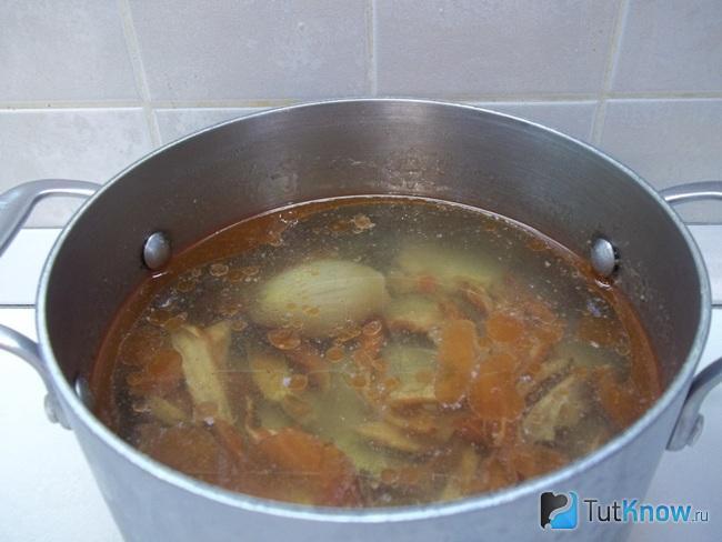 Бульон сварен