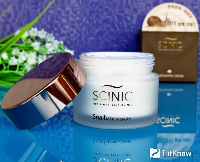 Корейский крем Scinic Snail Matrix Cream