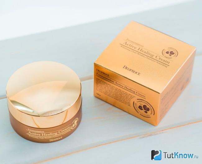 Корейский крем Deoproce Fermentation Active Healing Cream
