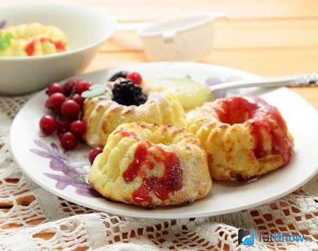 Творожники с курагой