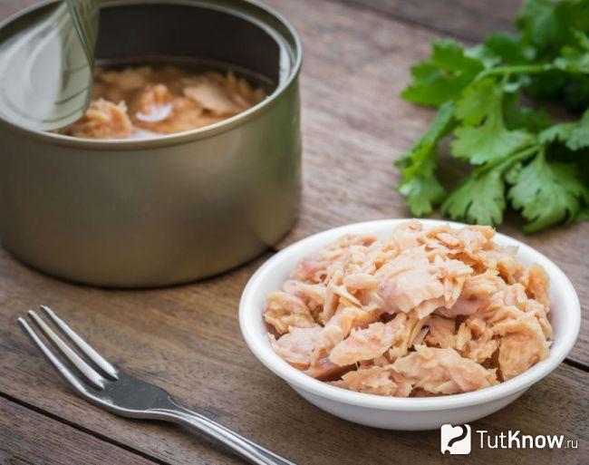 Консервы из тунца