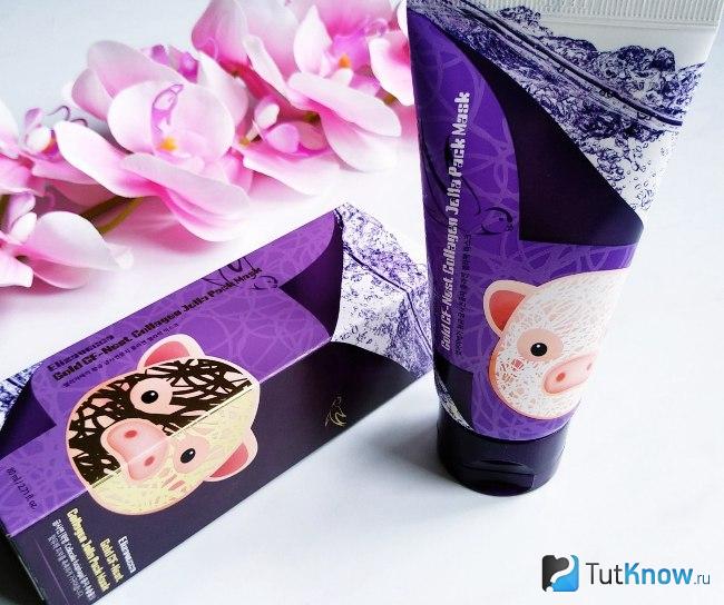 Маска-пленка Elizavecca Gold CF-Nest Collagen Jella Pack M
