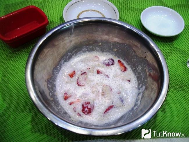 Продукты перемешаны