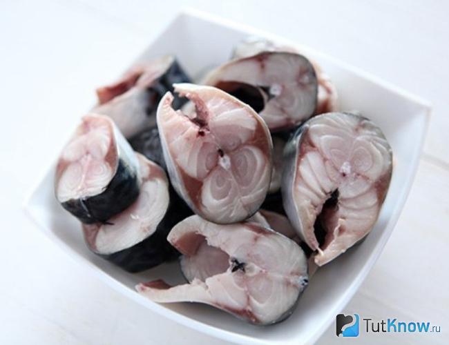 Соленая скумбрия
