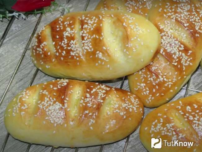 Готовый батон в духовке в домашних условиях