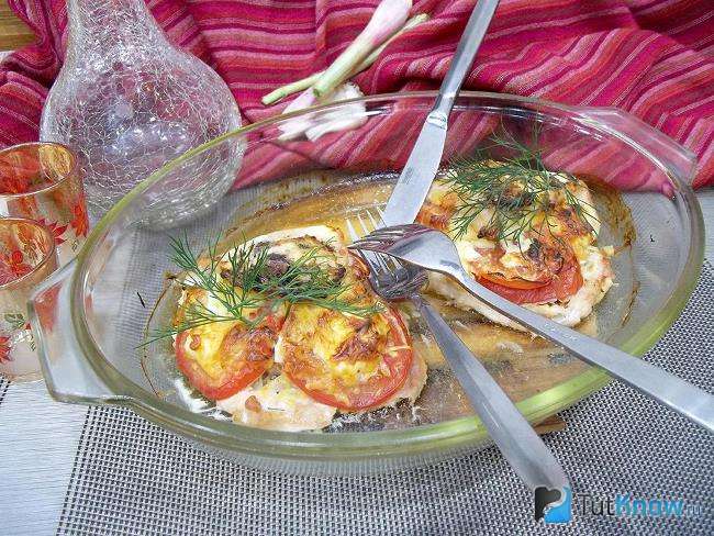 Мясо по-французски