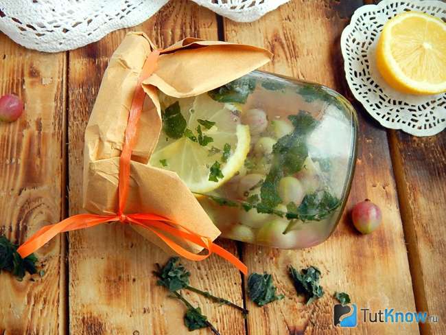 Крыжовник с апельсином