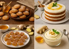 Медовые десерты с имбирем: ТОП-4 вкусных рецепта