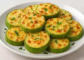 Кабачки под сырной шубкой в духовке