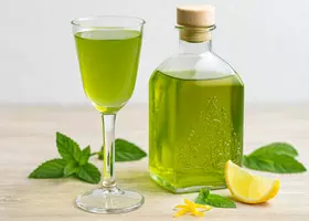 Как приготовить мятный ликёр на водке дома