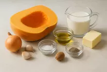 Ингредиенты для тыквенного крем-супа