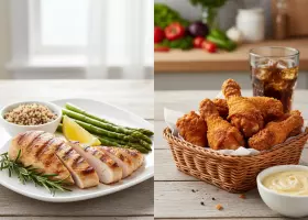 Куриное мясо: диетичность, калорийность, выбор блюд