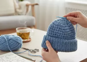 Вязание шапки крючком для начинающих советы