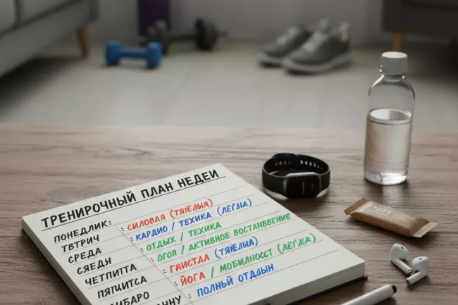Чередование тяжёлых и лёгких тренировочных нагрузок