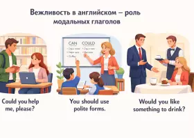Вежливость в английском: выбор модальных глаголов