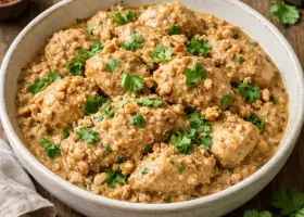 Курица с грецкими орехами по-грузински
