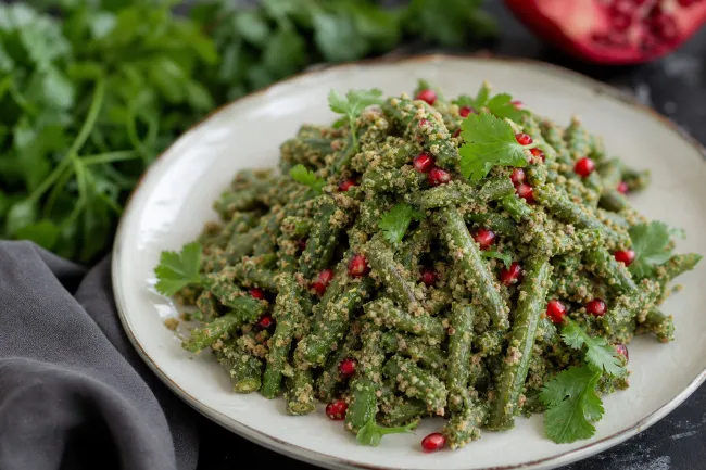 Пхали из стручковой фасоли по‑грузински