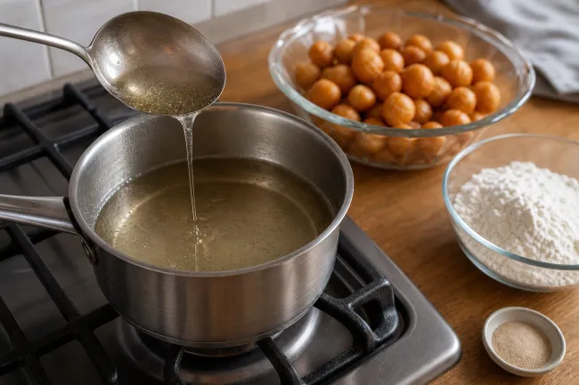 Сироп для турецкой локмы