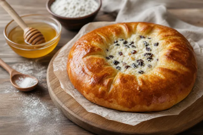 Рецепт калиты с маком и изюмом