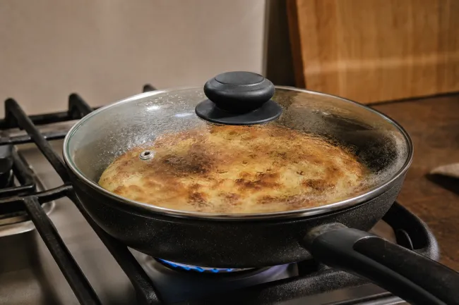 медленное пропекание умбрийской лепёшки