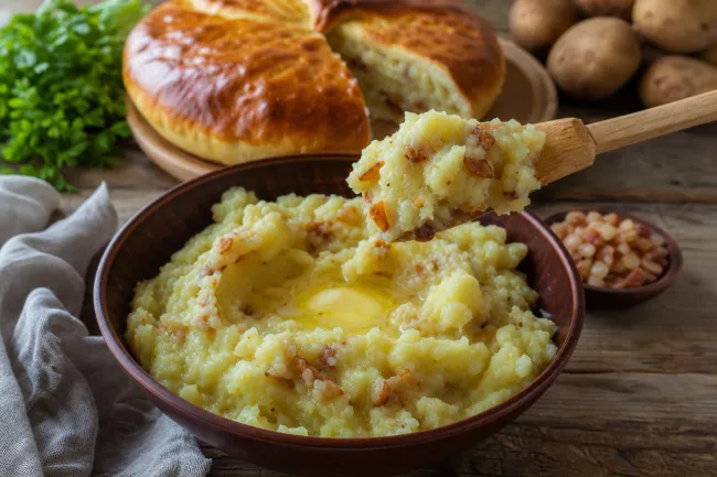 Баренчик с сочной картофельной начинкой