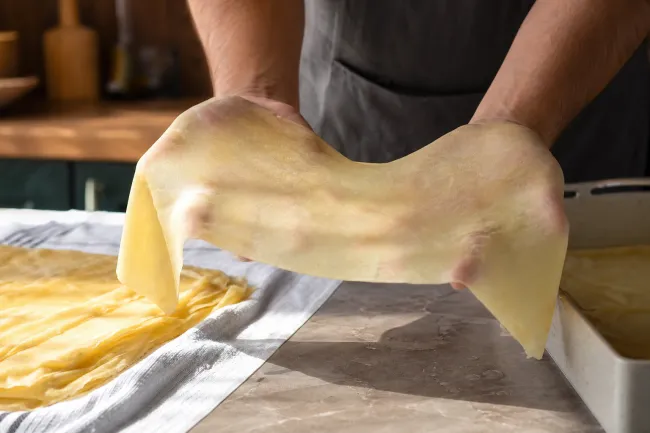Грузинская ачма с сыром