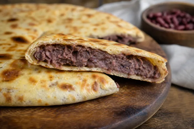 Сочная фасолевая начинка лобиани