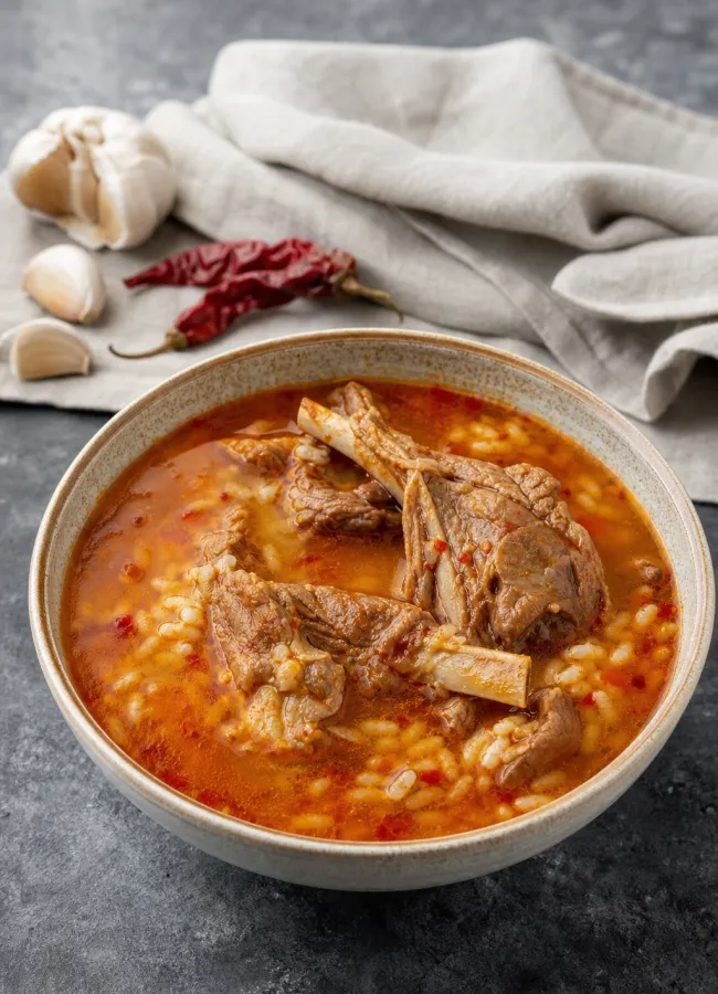 Рецепт бейран чорбасы с бараниной и рисом