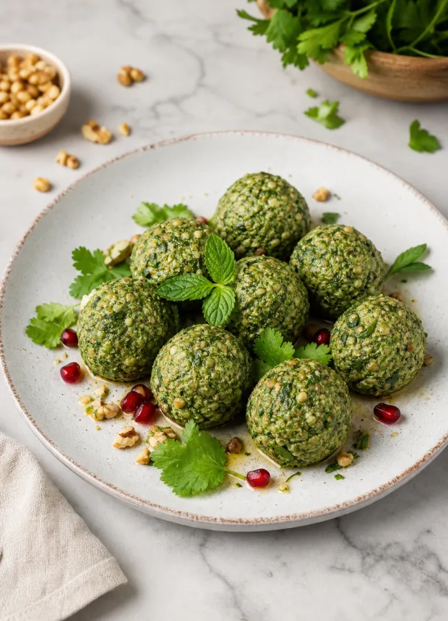 Пошаговый рецепт пхали из стручковой фасоли