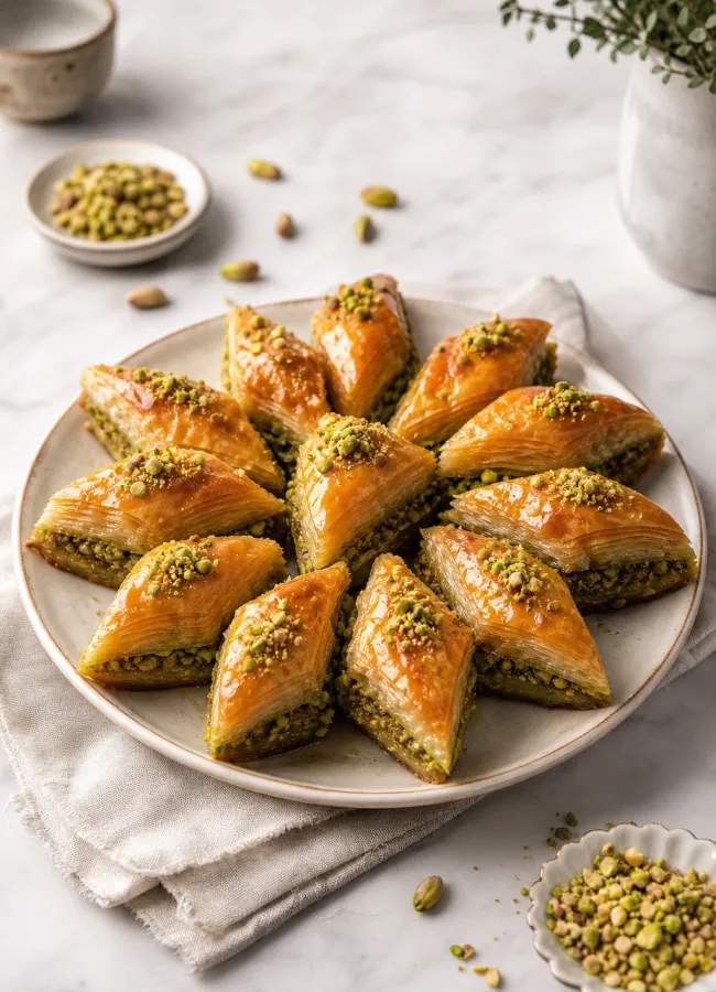 Рецепт турецкой пахлавы с фисташками
