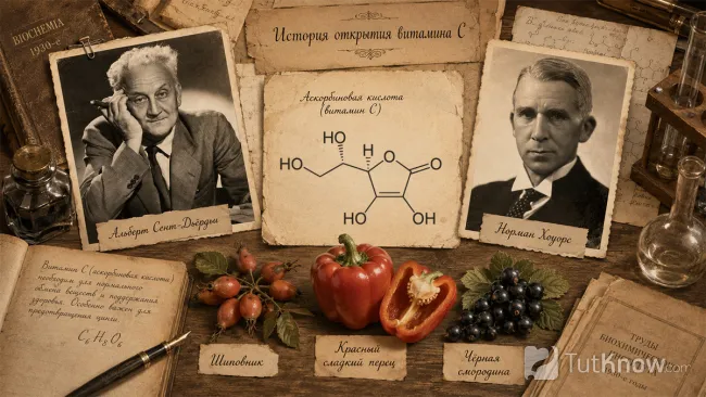 История открытия витамина C и его формула