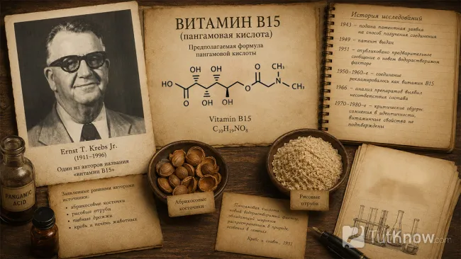 Эрнст Кребс и история витамина B15