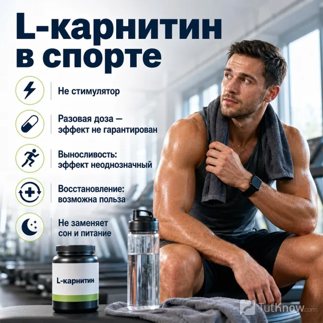 L-карнитин в спорте и восстановлении